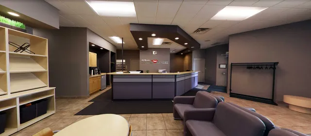 A welcoming front desk